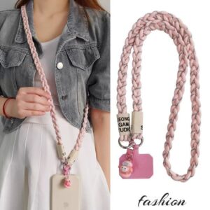 Braided phone lanyard